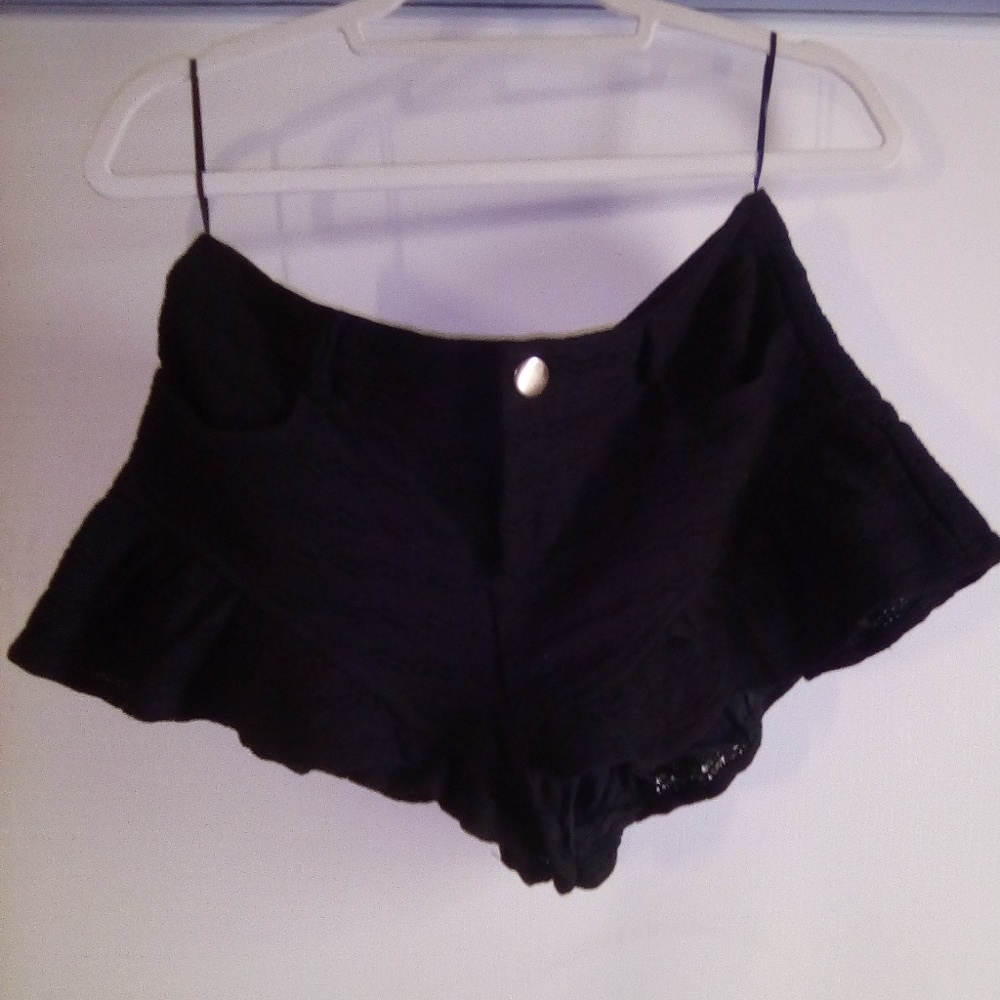 Crochet Lace Like Short Shorts